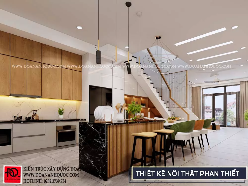 Vẻ đẹp hiện đại của bảng thiết kế nội thất Phan Thiết sang trọng